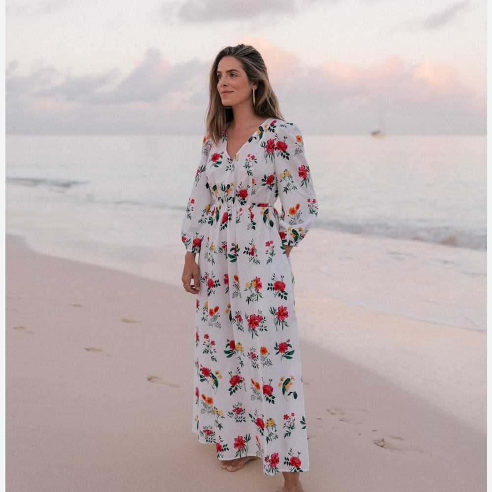 Gal Meets Glam Tabitha Floral Maxi Dress